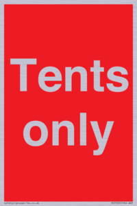 Tents only